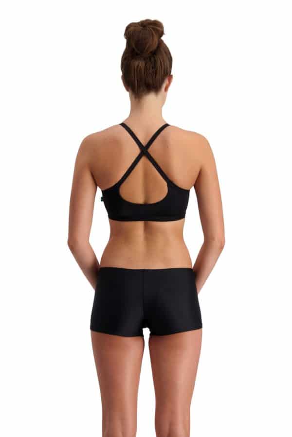 Piha Black Boyleg Shorts P2009SS