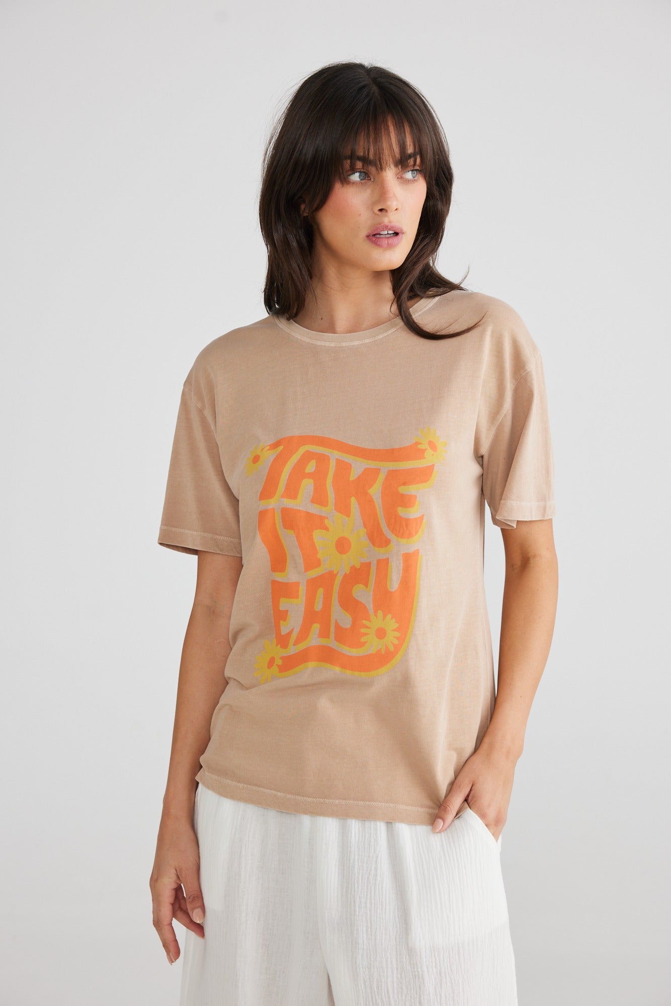 Talisman Relaxed Take It Easy T Shirt TA23102-1