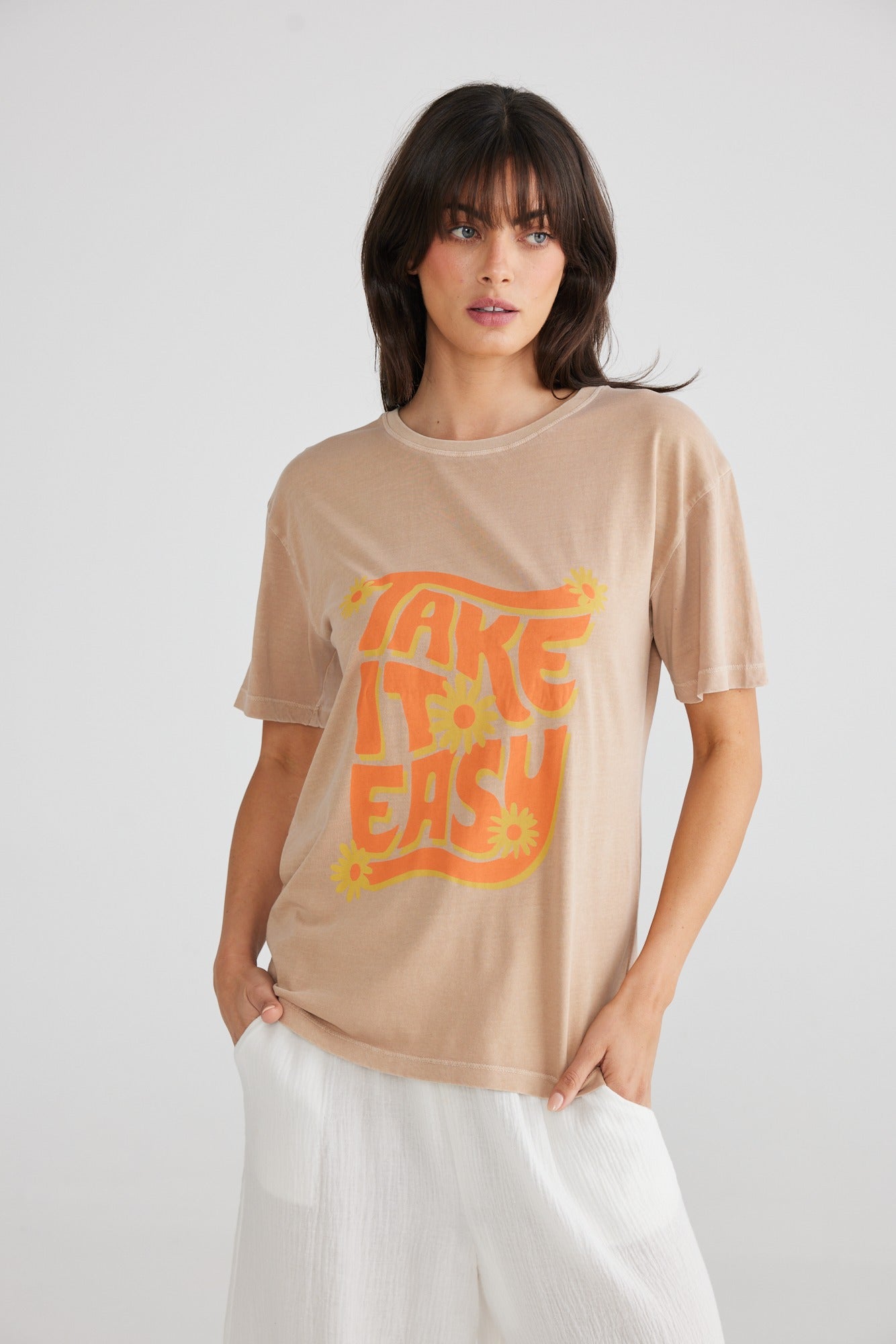 Talisman Relaxed Take It Easy T Shirt TA23102-1