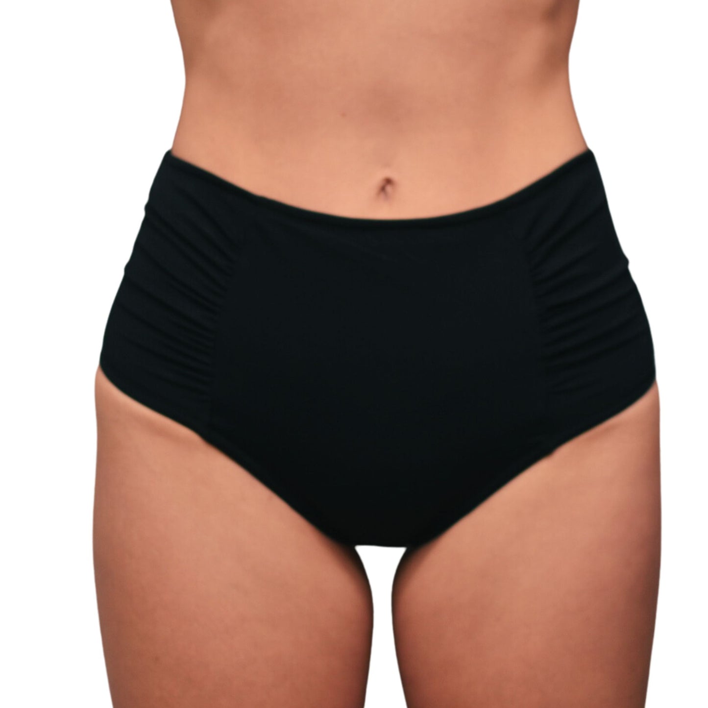 Petaluda Period Proof The Akira Ruched High Waist Brief PP001