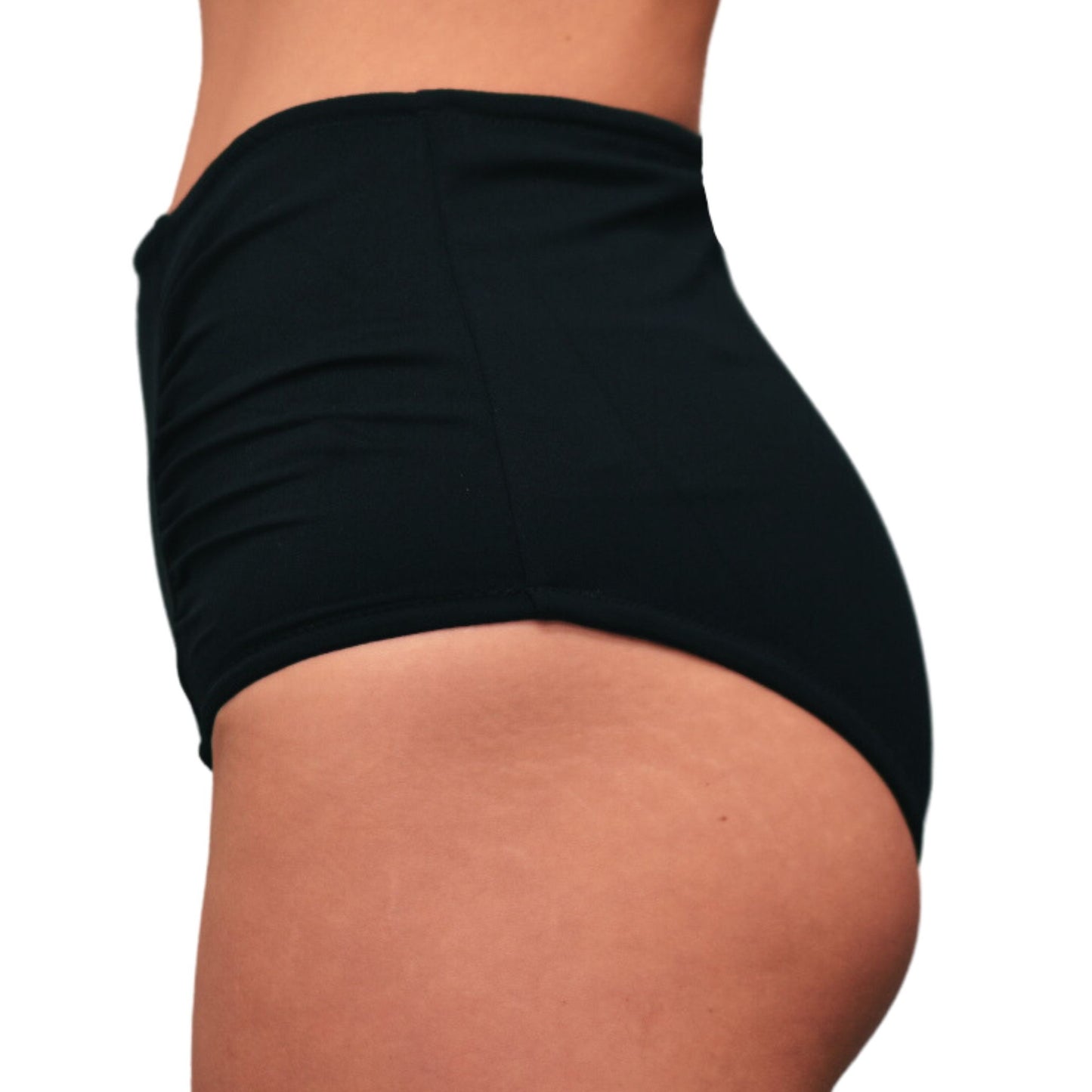 Petaluda Period Proof The Akira Ruched High Waist Brief PP001