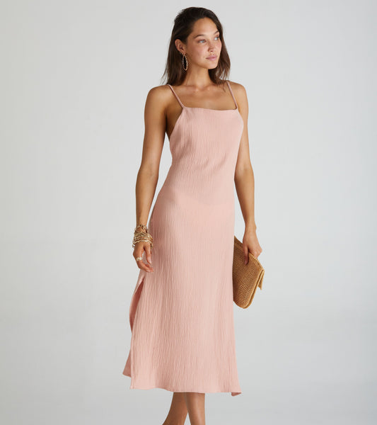 Heaven Cross Back Midi Dress HP2107AP