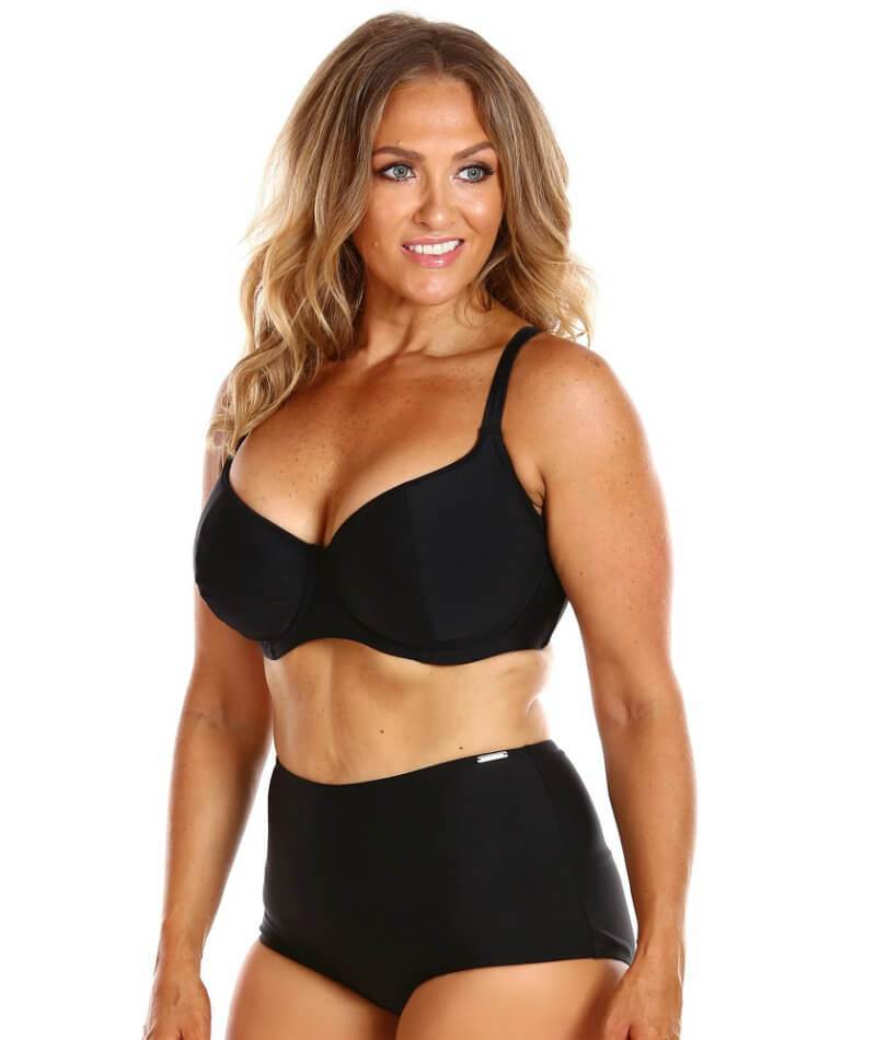 Capriosca Basic Underwire Bikini Top Black CP9305G