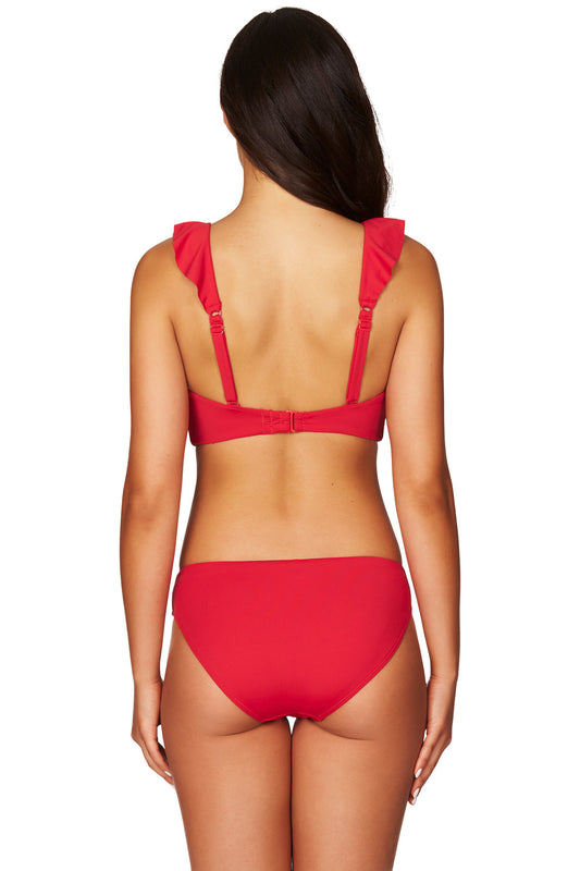 Sea Level Red Regular Pant SL4009P