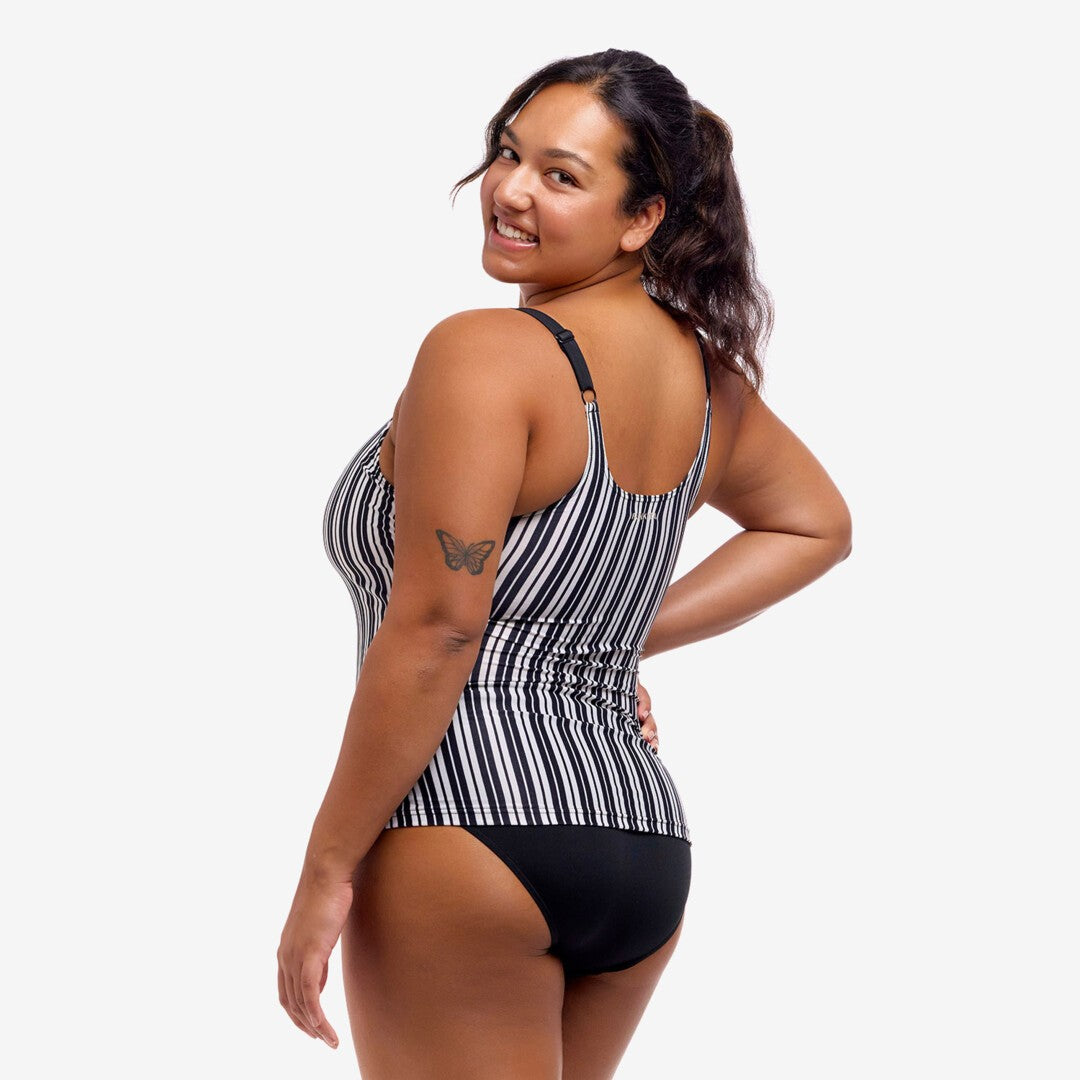 Funkita Chain Gang Scoop Neck Tankini Top FKS065L