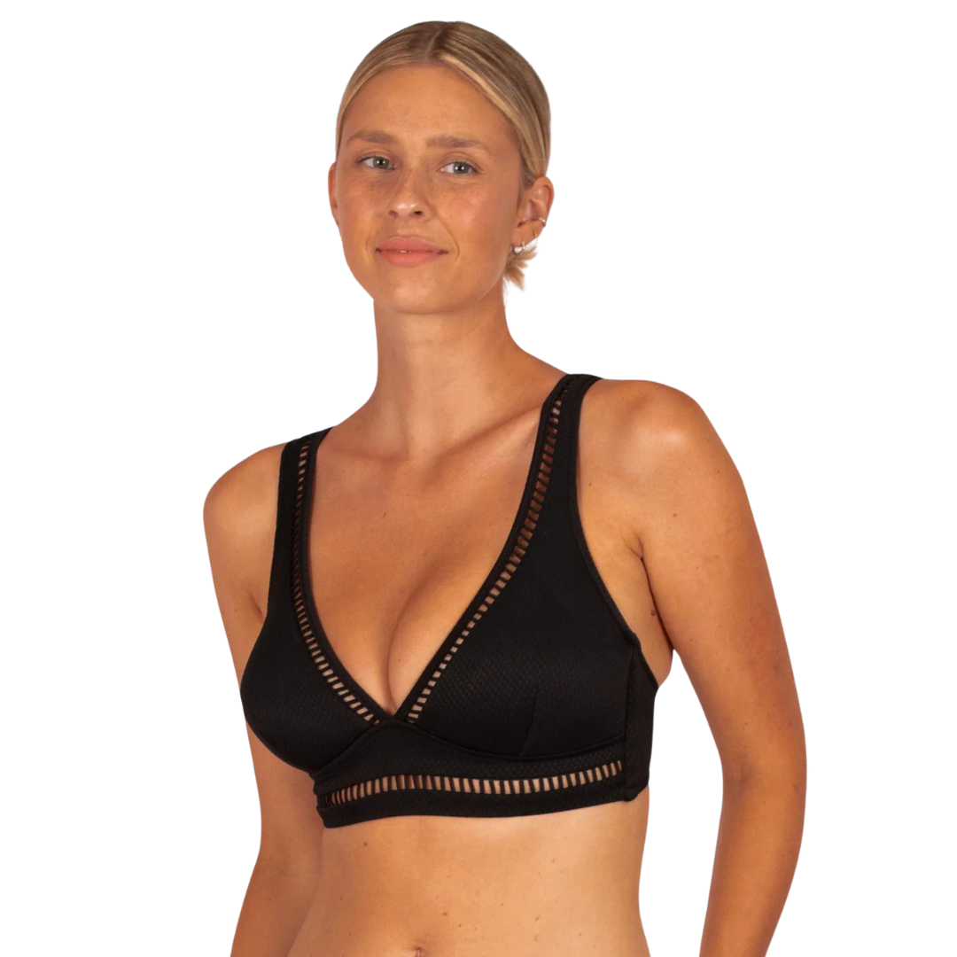 Baku Black Rococco D-DD Longline Bra BRA565RKC