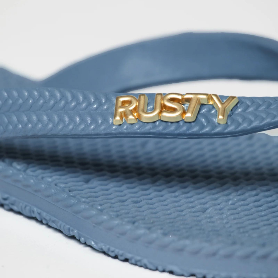 Rusty Flip Out Thong Elemental Blue FOL0374