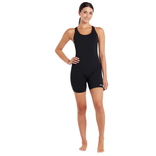 Zoggs Black Cottesloe Legsuit 462561-BK