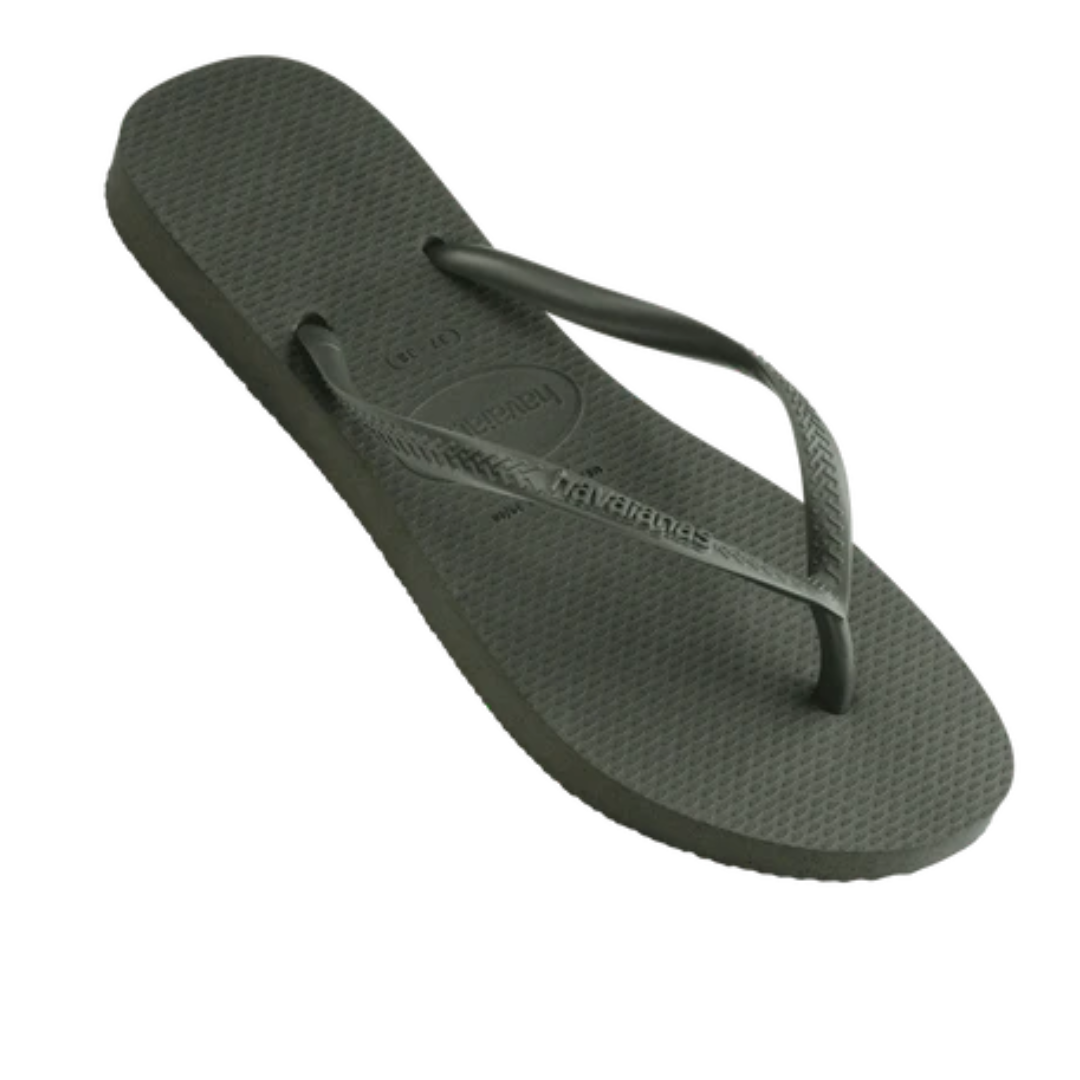 Havaianas Slim Metallic Green Olive