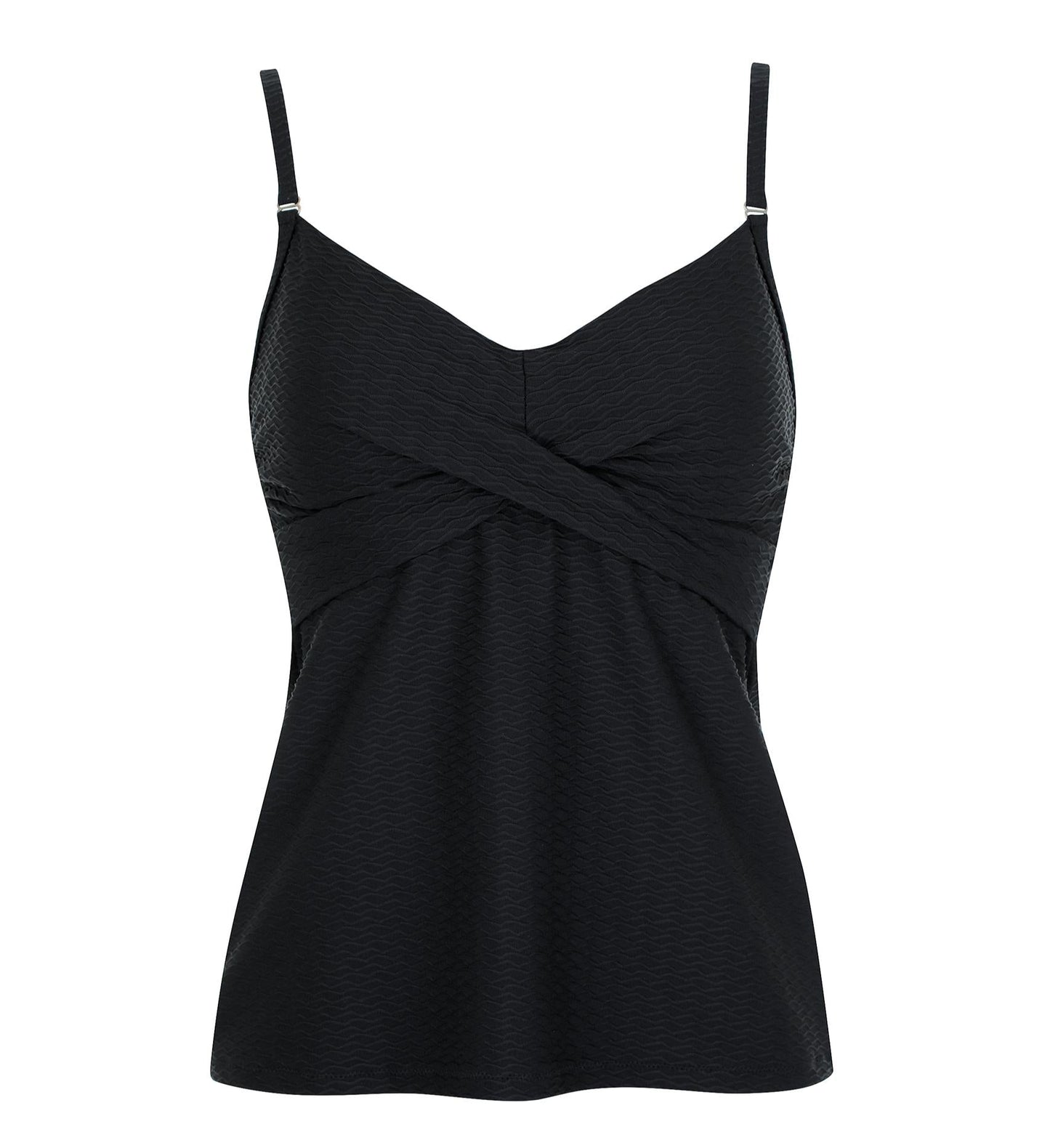 Olympia Black Ripple Tankini 38603