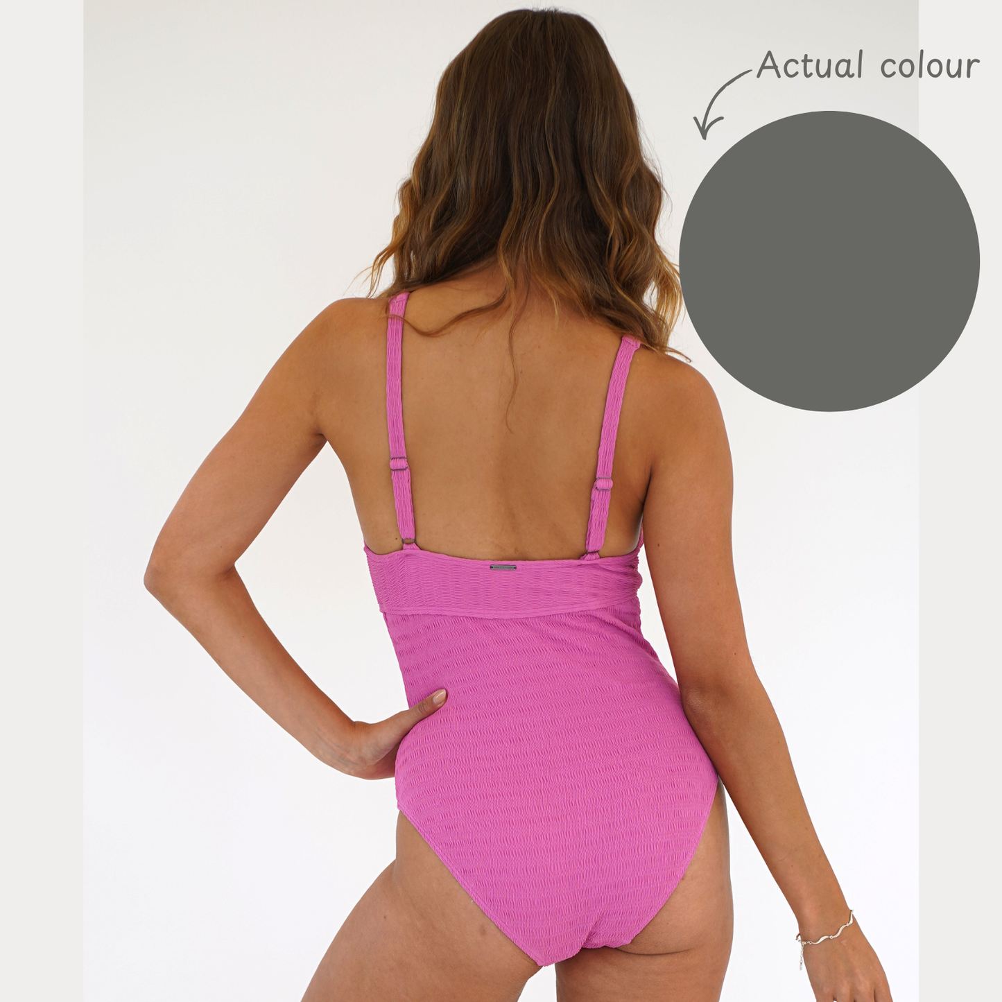 Moontide V-Neck Steel One Piece M4160EZ