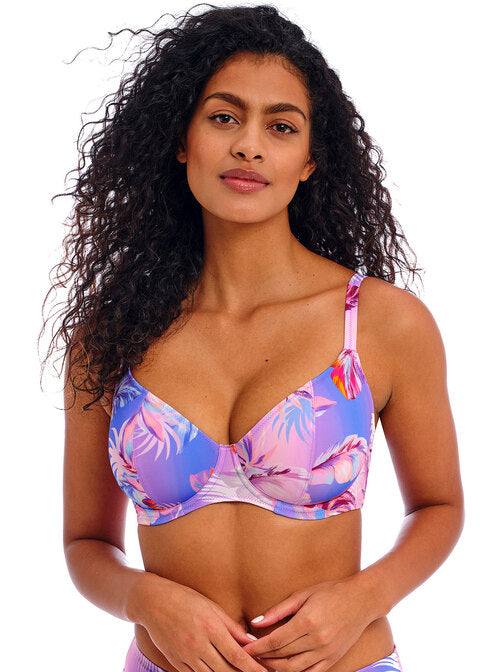 Freya Miami Sunset UW Plunge Bikini Top AS204902