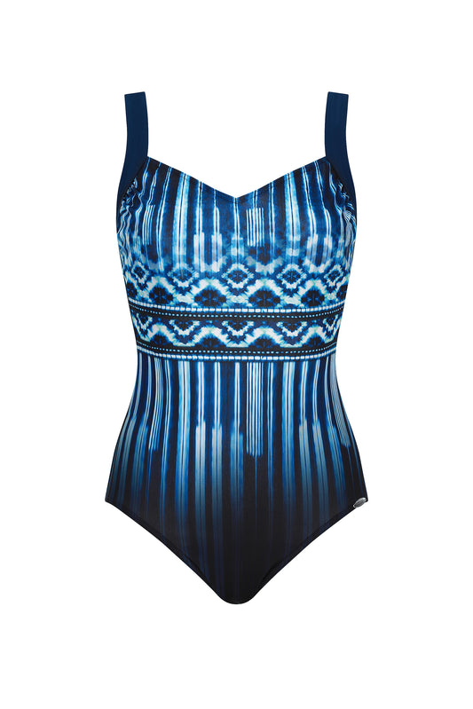 Sunflair Blue Chlorine Resistant One Piece 72020