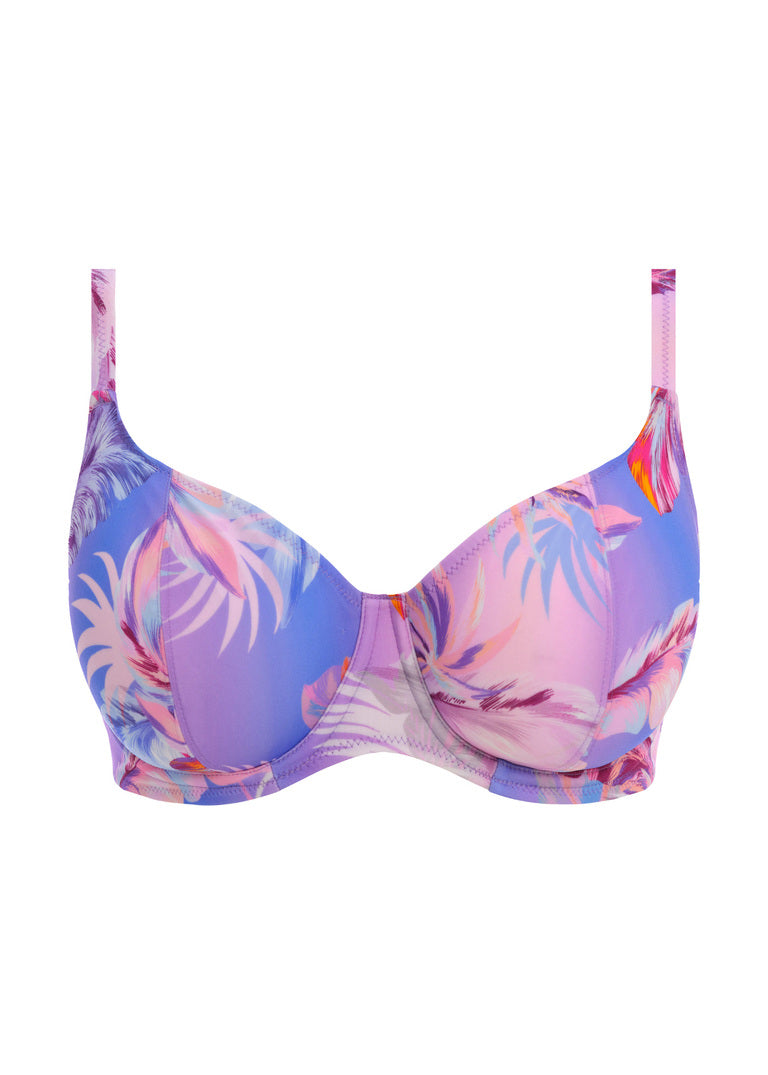 Freya Miami Sunset UW Plunge Bikini Top AS204902