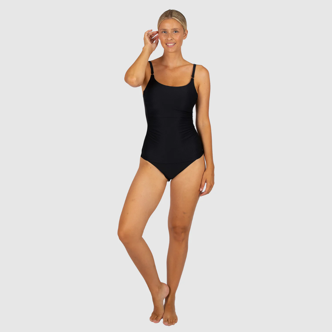 Baku Black Rococco Multifit Tankini BRA726RKC