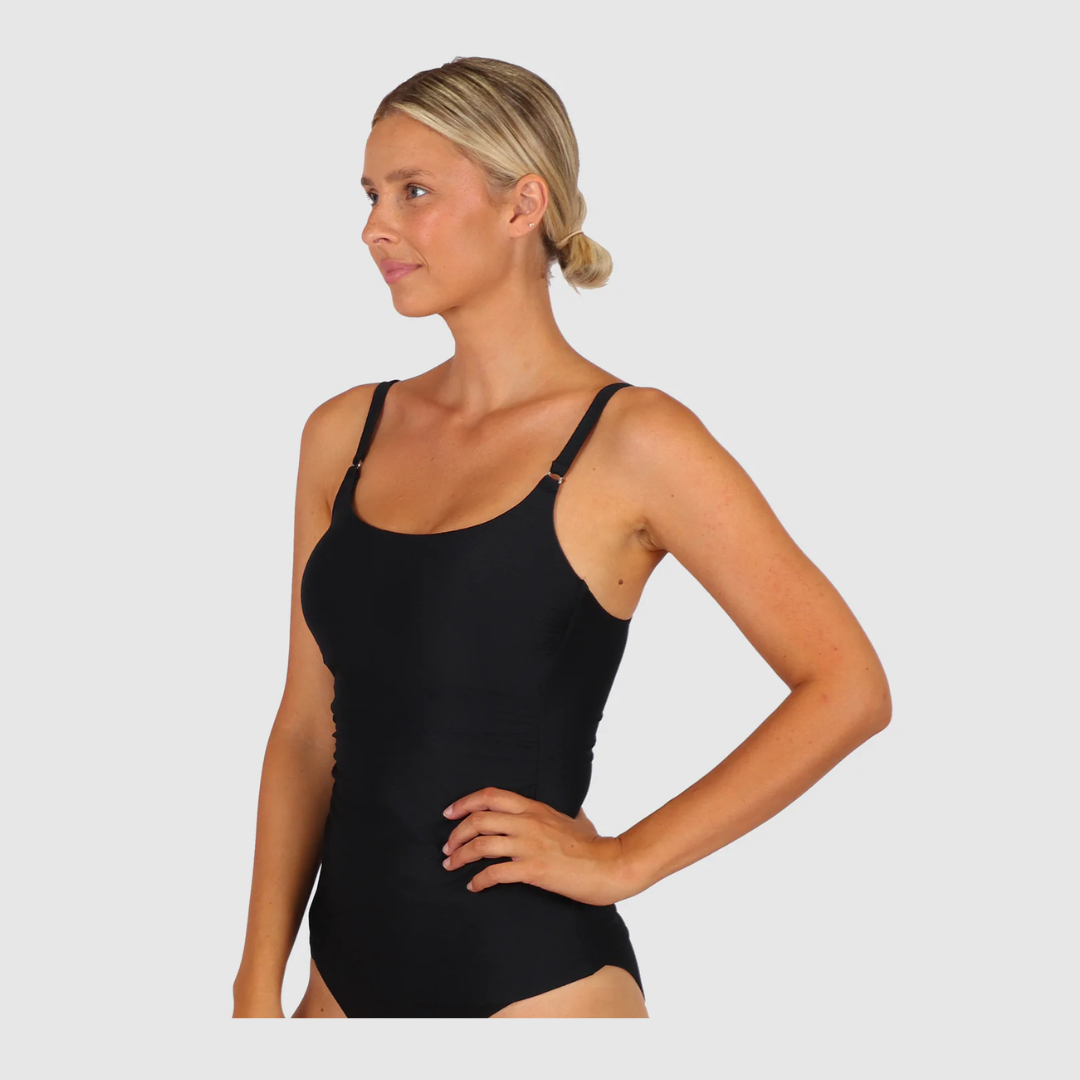 Baku Black Rococco Multifit Tankini BRA726RKC