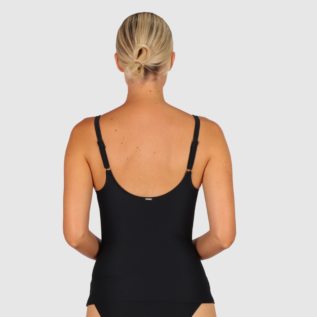 Baku Black Rococco Multifit Tankini BRA726RKC