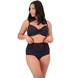 Moontide High Waisted Gathered Pant Black M7240CN