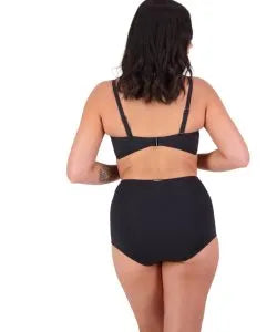 Moontide High Waisted Gathered Pant Black M7240CN