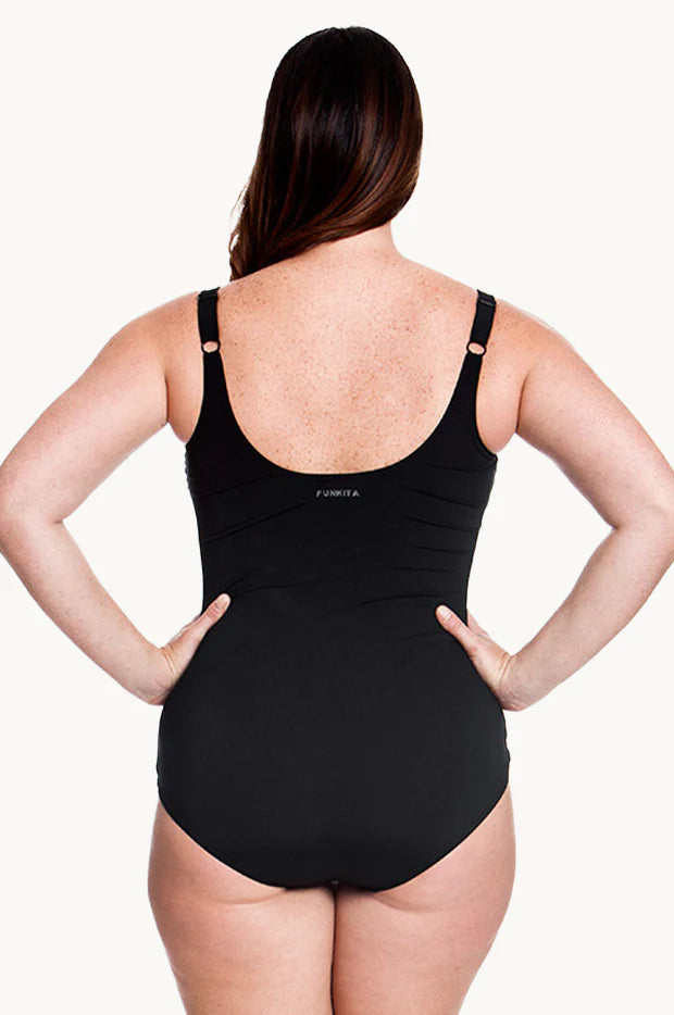 Funkita Still Black Scoop Neck One Piece FKS083L