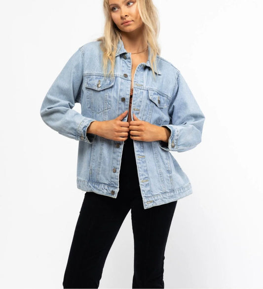 Paper Heart The Iggy Oversized Denim Jacket PH7032