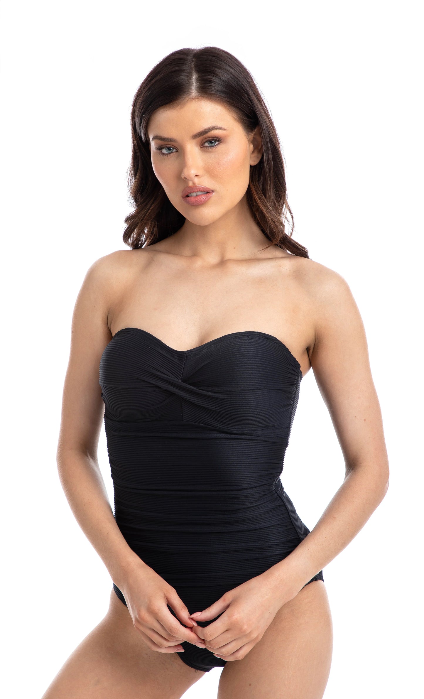 Togs Black Bandeau one Piece SB17TH