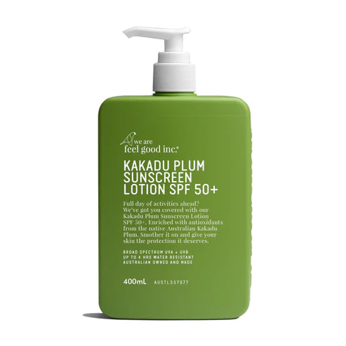 We Are Feel Good Inc Kakadu Plum Sunscreen Lotion SPF 50+