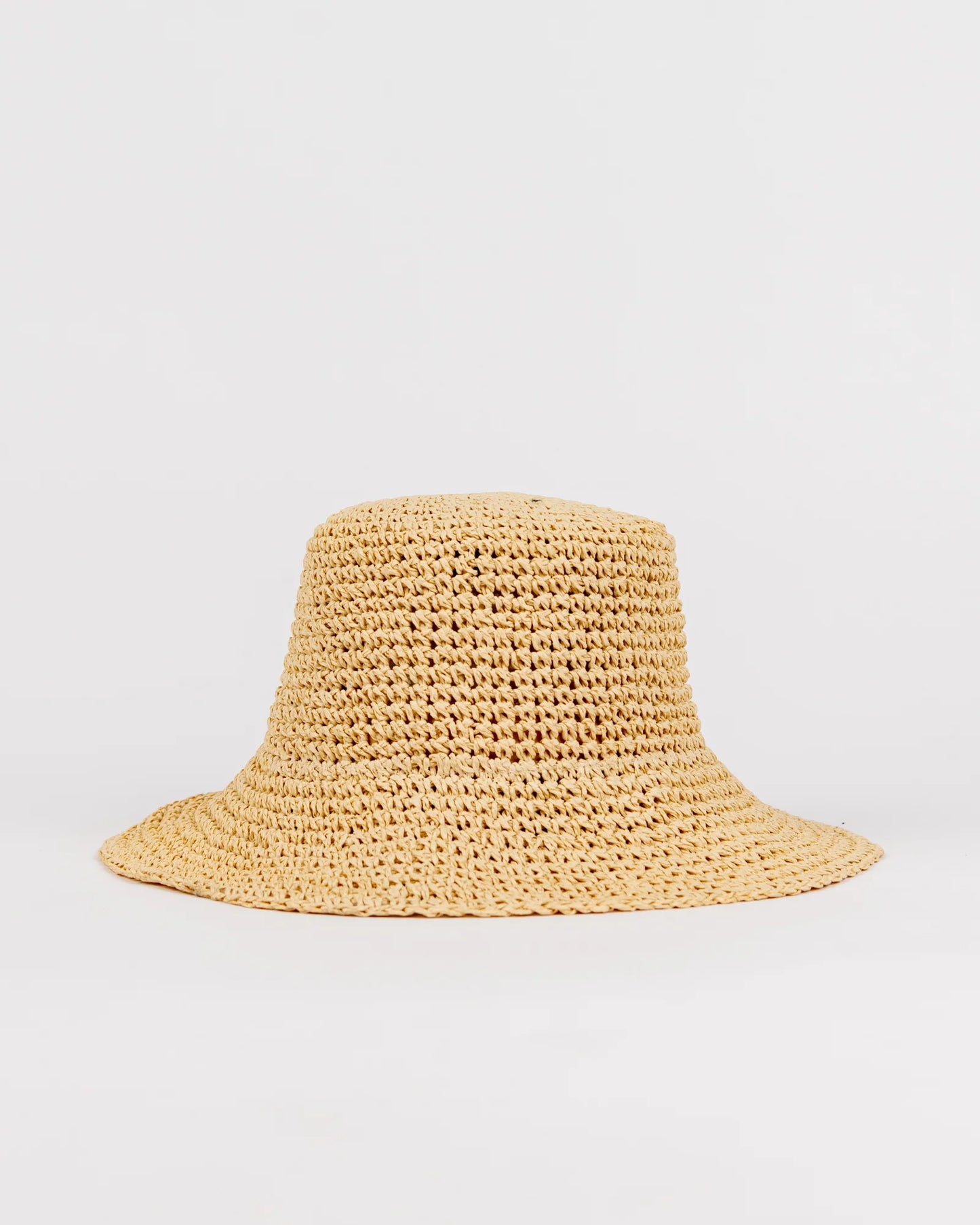 Rusty Natural Ariel Straw Bucket Hat HHL0573