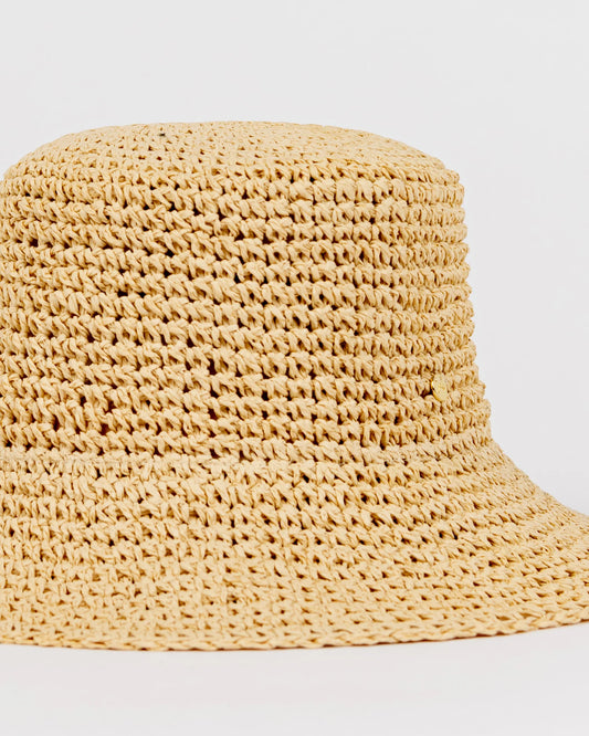 Rusty Natural Ariel Straw Bucket Hat HHL0573