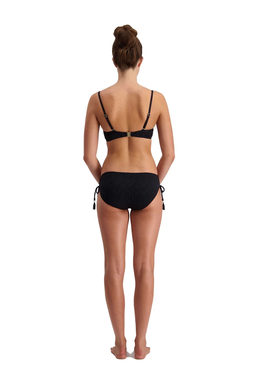 Piha Black Adjustable Side Pant P2125GT