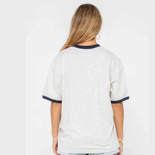 Rusty Wave Ride 2.0 Ringer Oversized Tee TTL1440