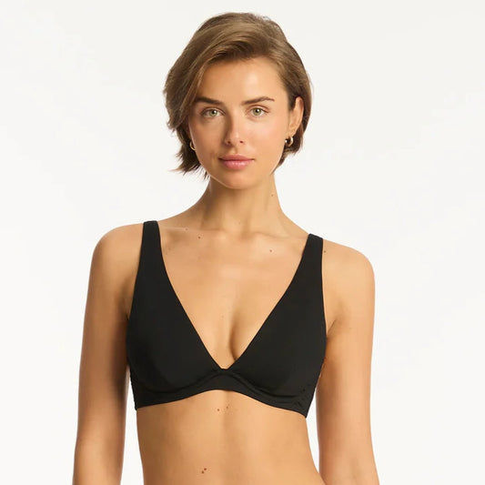 Sea Level Black Longline UW Bra SL3107ECO