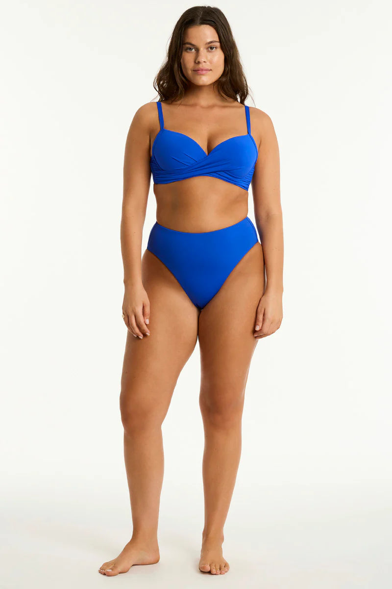 Sea Level Cobalt Essentials Retro High Waist Pant SL4991ECO