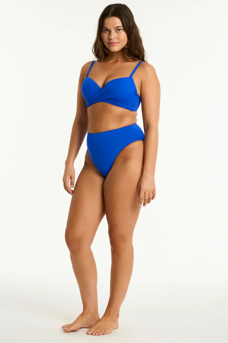 Sea Level Cobalt Essentials Retro High Waist Pant SL4991ECO