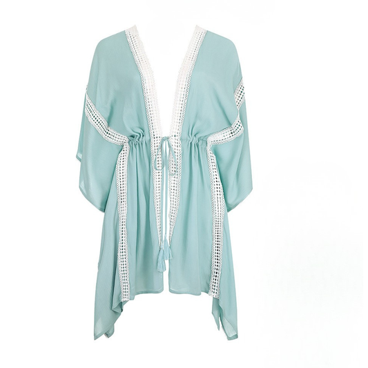 Olympia Green/White Kaftan 33610