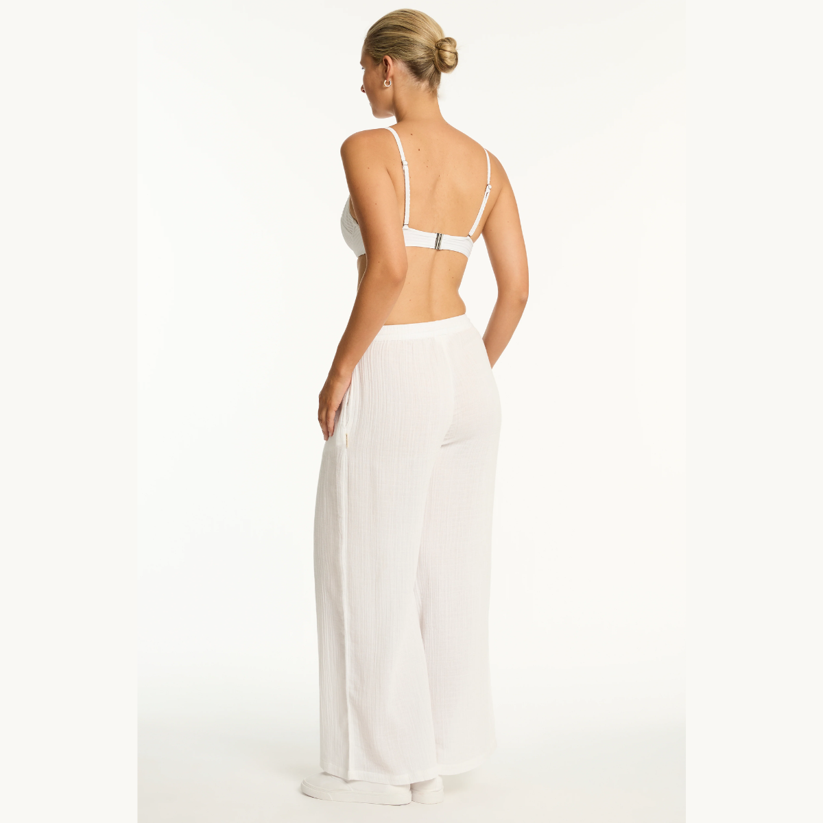 Sea Level White Sunset Beach Pant SL9094SS