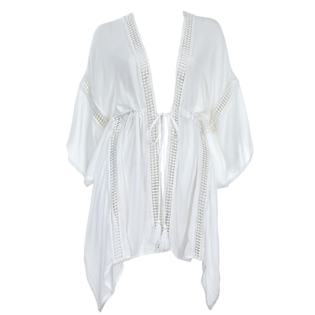 Olympia White Kaftan 33610