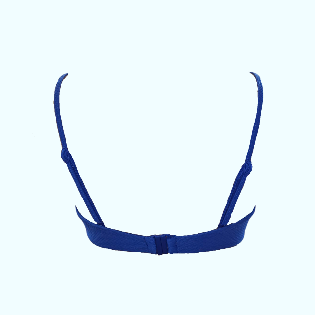 Baku Electric Blue Bandeau Rococco Bikini BRA719RKC