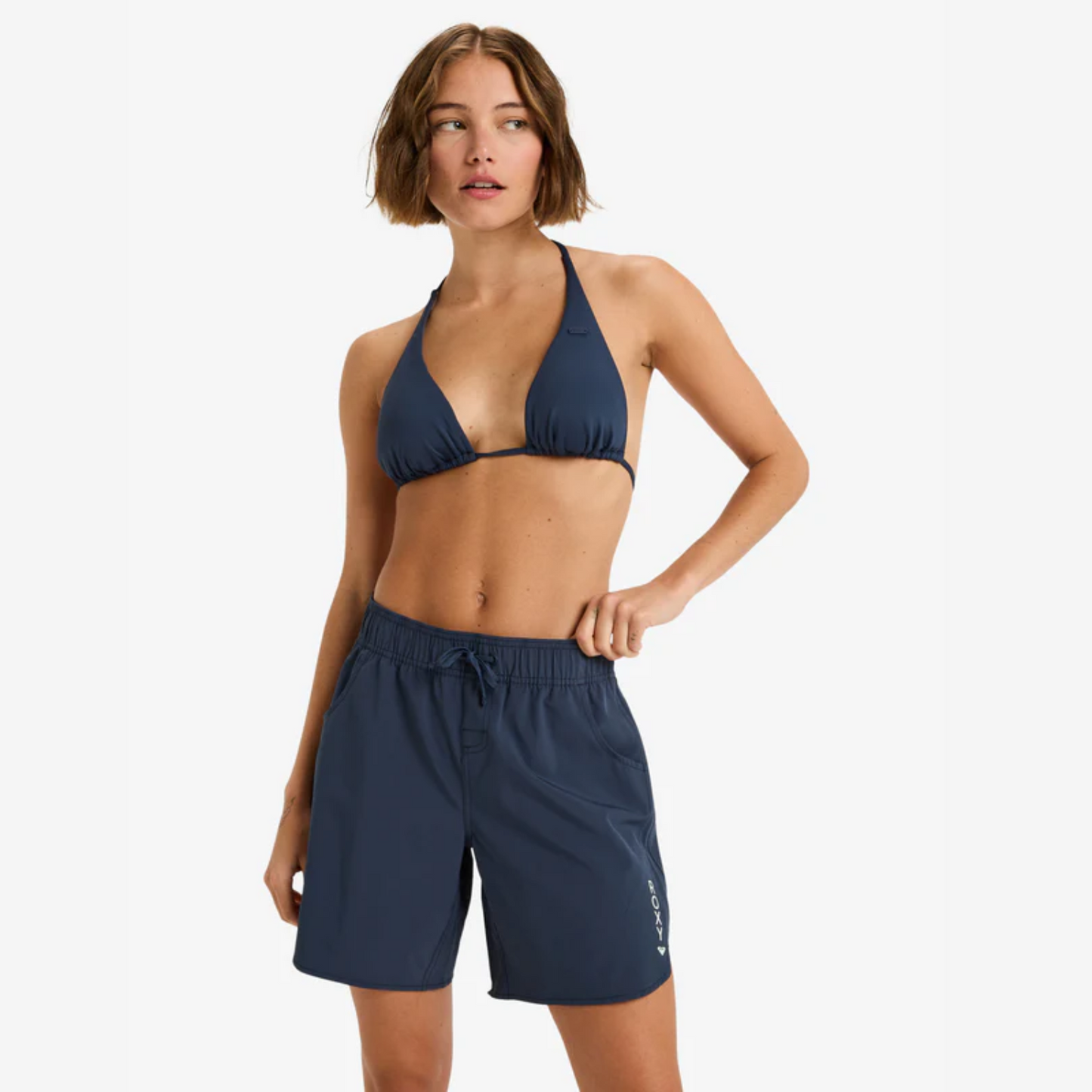 Roxy Navy Wave 7 Inch Board Shorts ERJBS03300