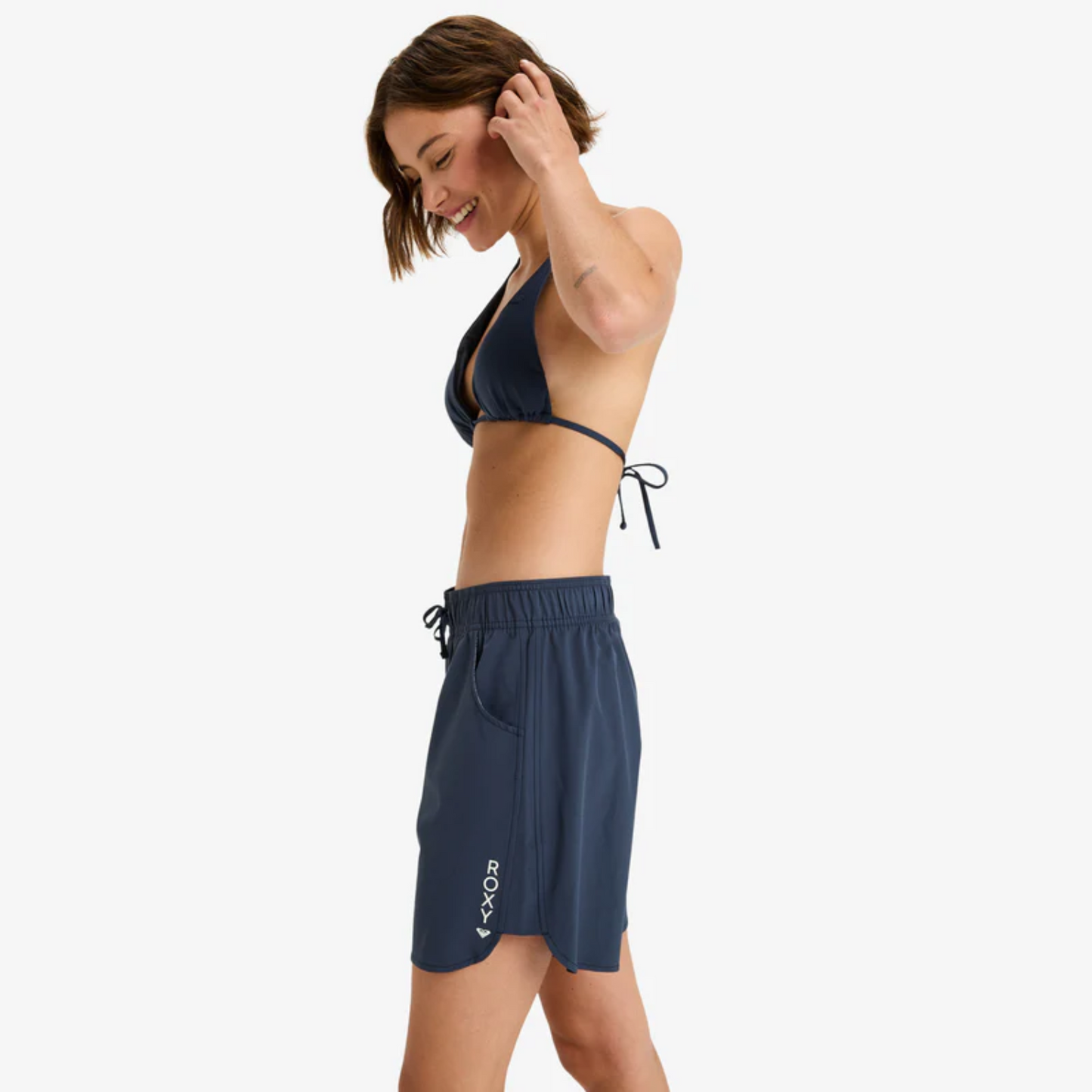 Roxy Navy Wave 7 Inch Board Shorts ERJBS03300