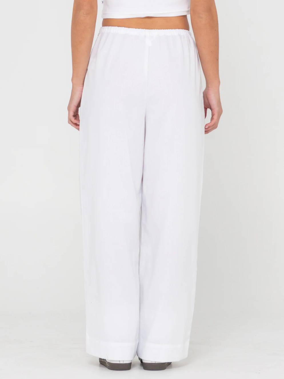 Rusty Bright White Palm Springs Lounge Pant PAL1436