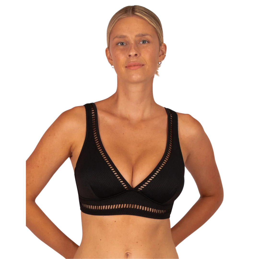 Baku Black Rococco D-DD Longline Bra BRA565RKC