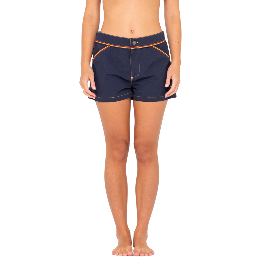 Rusty Navy Side Stripe Board Short BSL0386