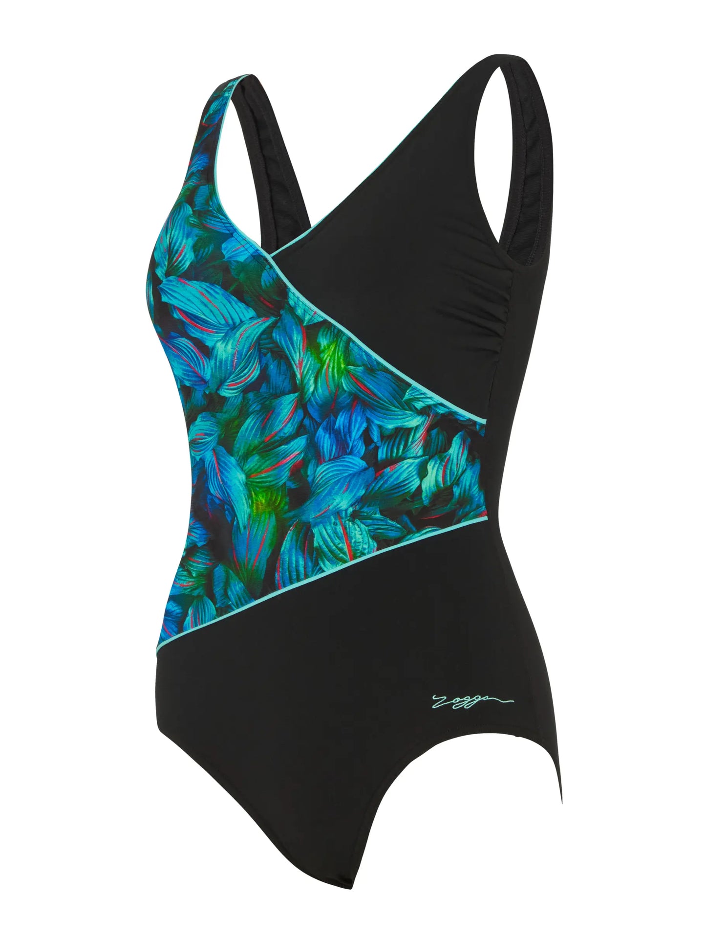 Zoggs Mystic Wrap Front One Piece 462311-MYST34-11VN