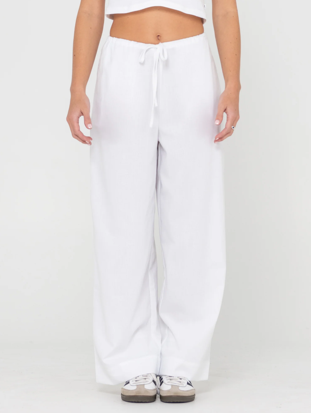 Rusty Bright White Palm Springs Lounge Pant PAL1436