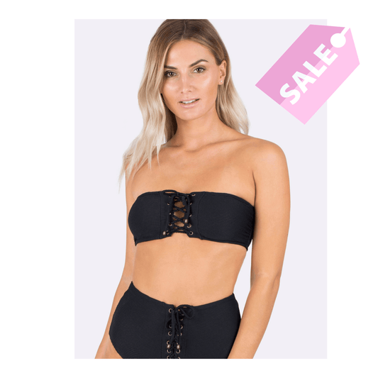 Indaia Americana Cleo Lace-Up Bandeau 124-026