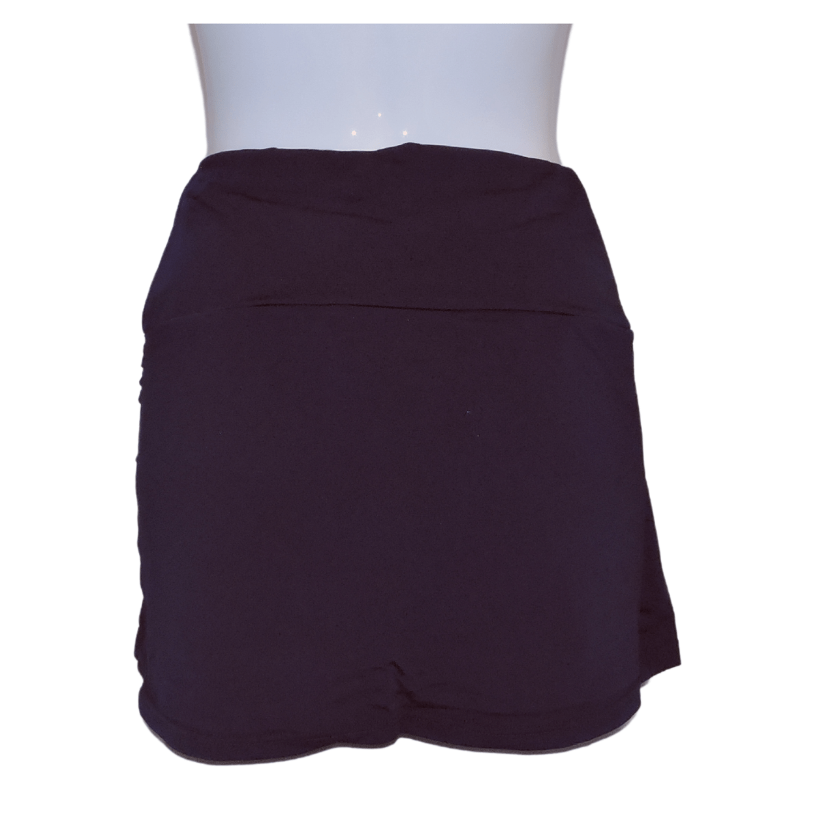 Pool Proof Navy Ruched Wrap Swim Skirt PO60895