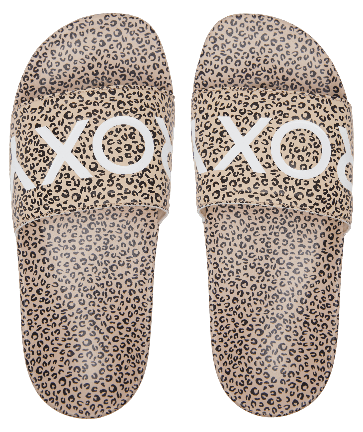 Roxy Slides Slippy Printed Cheetah Print ARJL101011