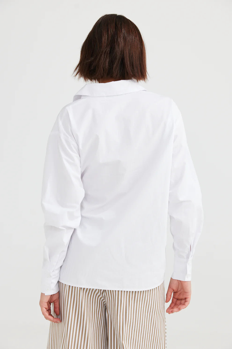Daisy Says Empire Shirt White DS23013-2