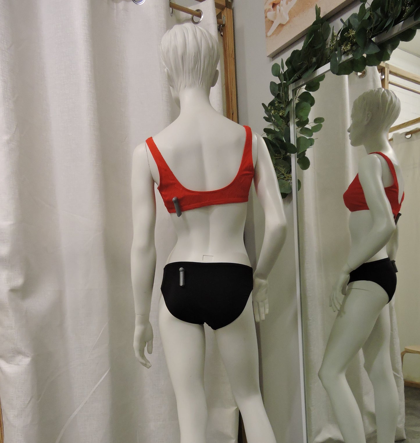 Piha Gelato Red Sporty Bralette P1865GT